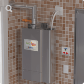 Sauna Vapor Gás / Mini Caldeira Techgás 10 Pro GLP - Namarra