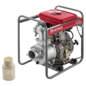 Motobomba BD-700E Diesel Autoescorvante-Branco