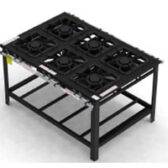 Fogão Industrial - FG 46 CD- Gastromaq