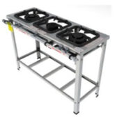 Fogão Industrial Classic Inox - FGI 33 LM- Gastromaq