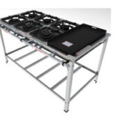Fogão Industrial Classic Inox - FGI 36 EM CH- Gastromaq