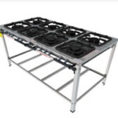 Fogão Industrial Classic Inox - FGI 38 EM - Gastromaq