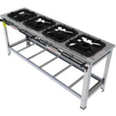 Fogão Industrial Classic Inox - FGI 44 LM- Gastromaq