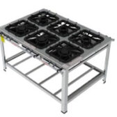 Fogão Industrial Classic Inox - FGI 46 CM - Gastromaq