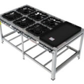 Fogão Industrial Classic Inox - FGI 46 EM CH - Gastromaq